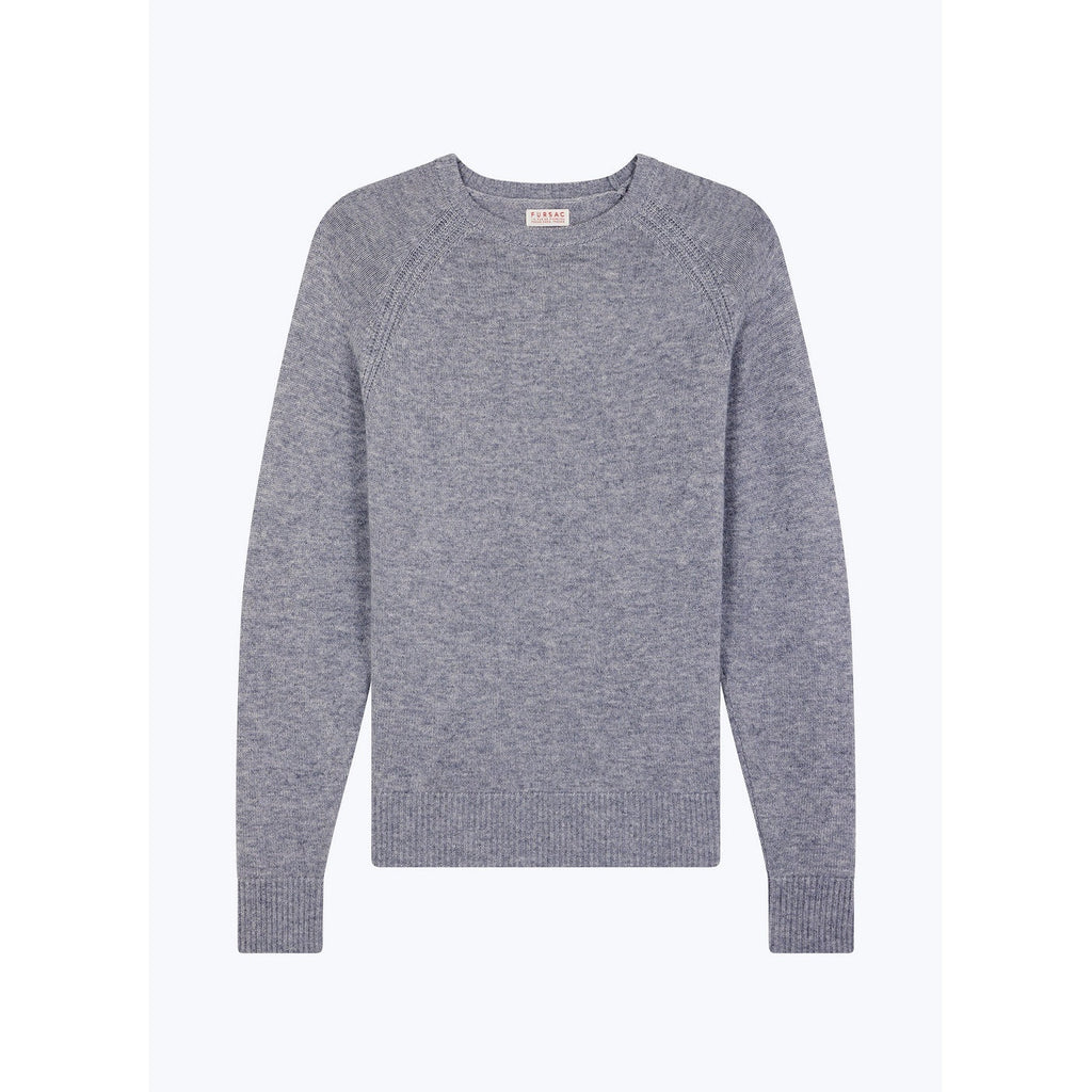 Fine Wool And Cashmere Sweater - Gray