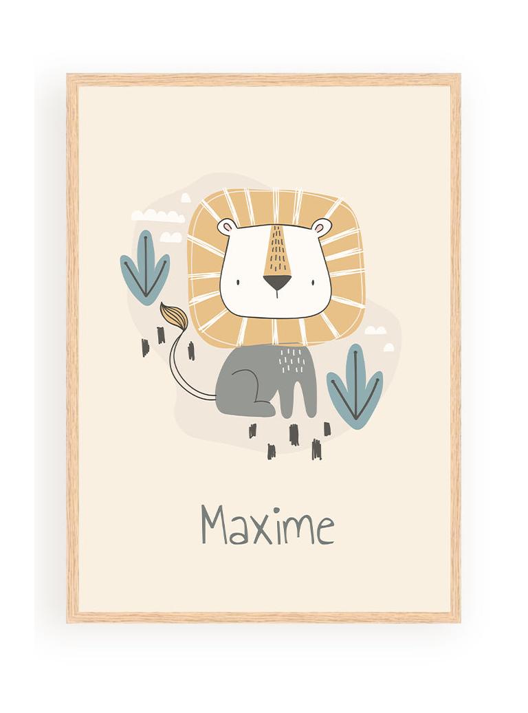 Personalized Posters - Savanna Animals