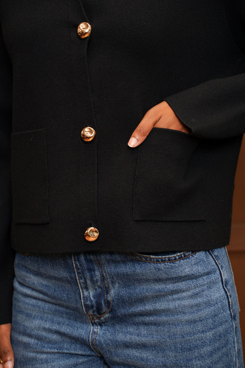 Gilet Vivianne - Noir
