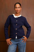 Gilet Mélina - Marine