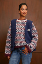Gilet Coralie - Marine