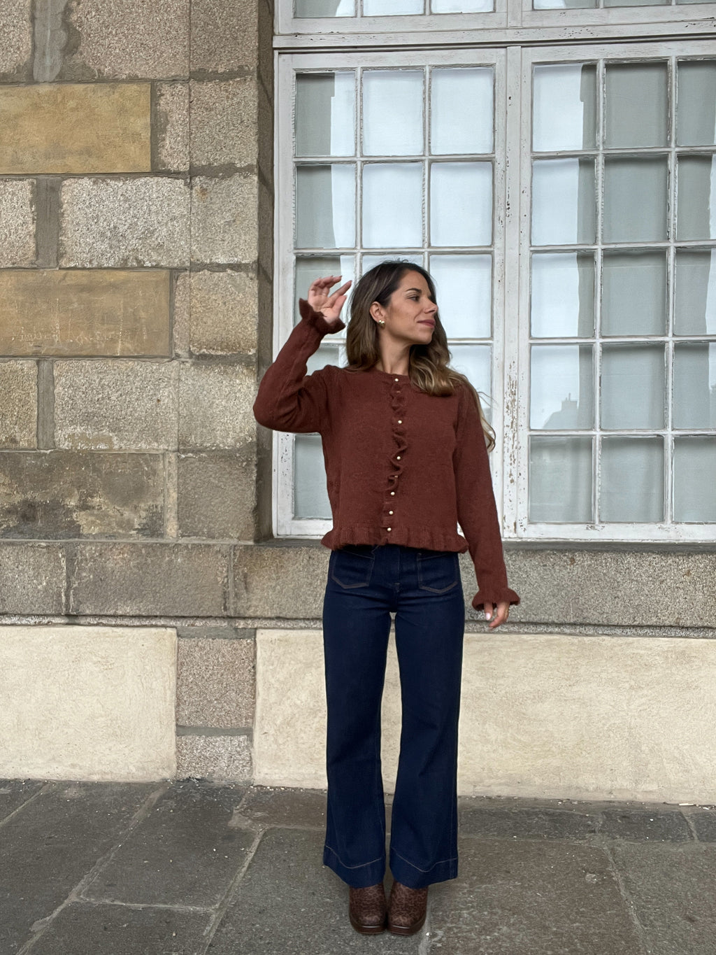 Maxine Brown Cardigan