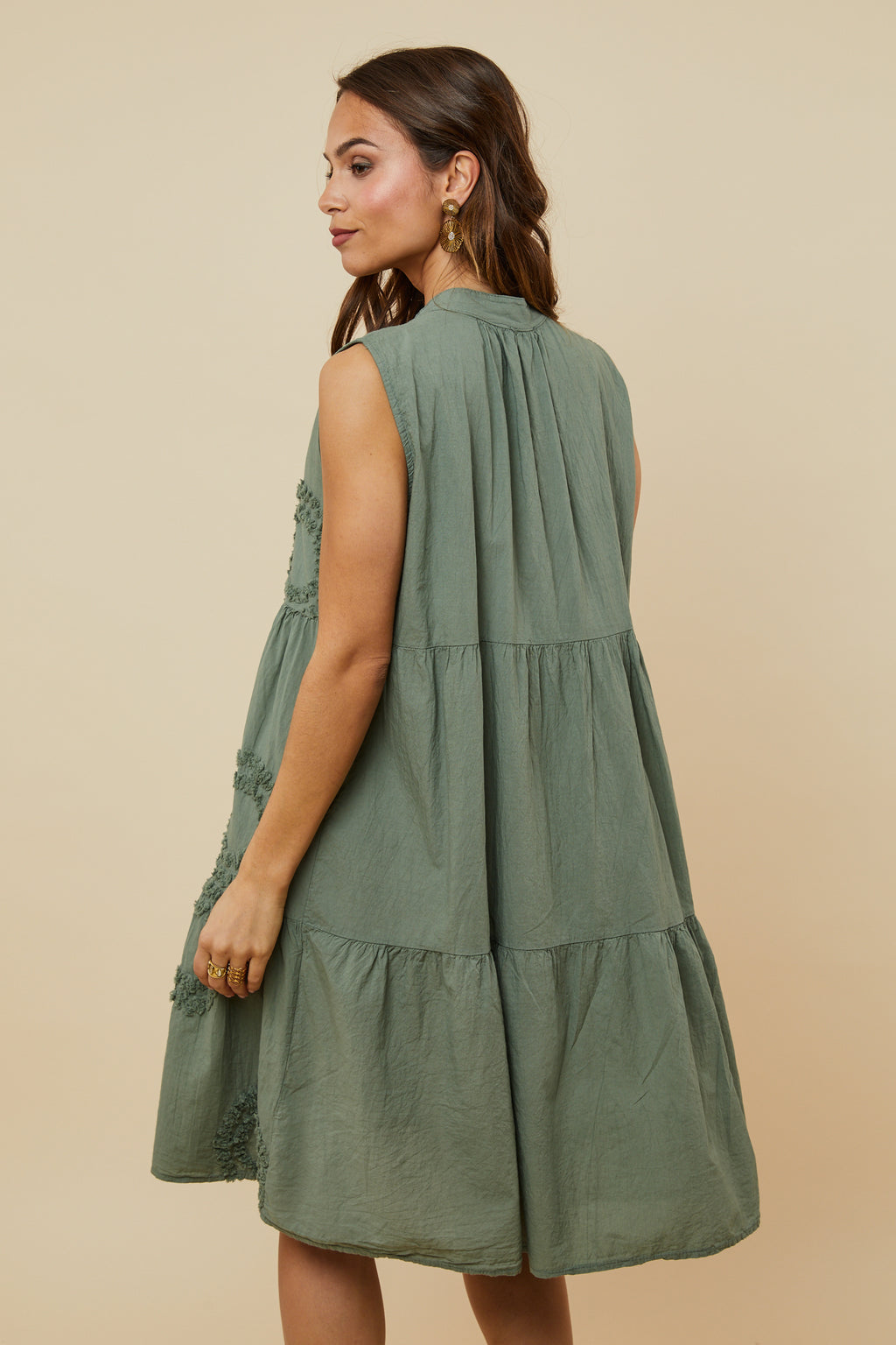 Vestido - Caqui