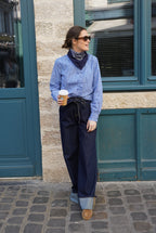 Jean Large Eliott Denim Foncé