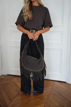 Achille Straight Pants - Black