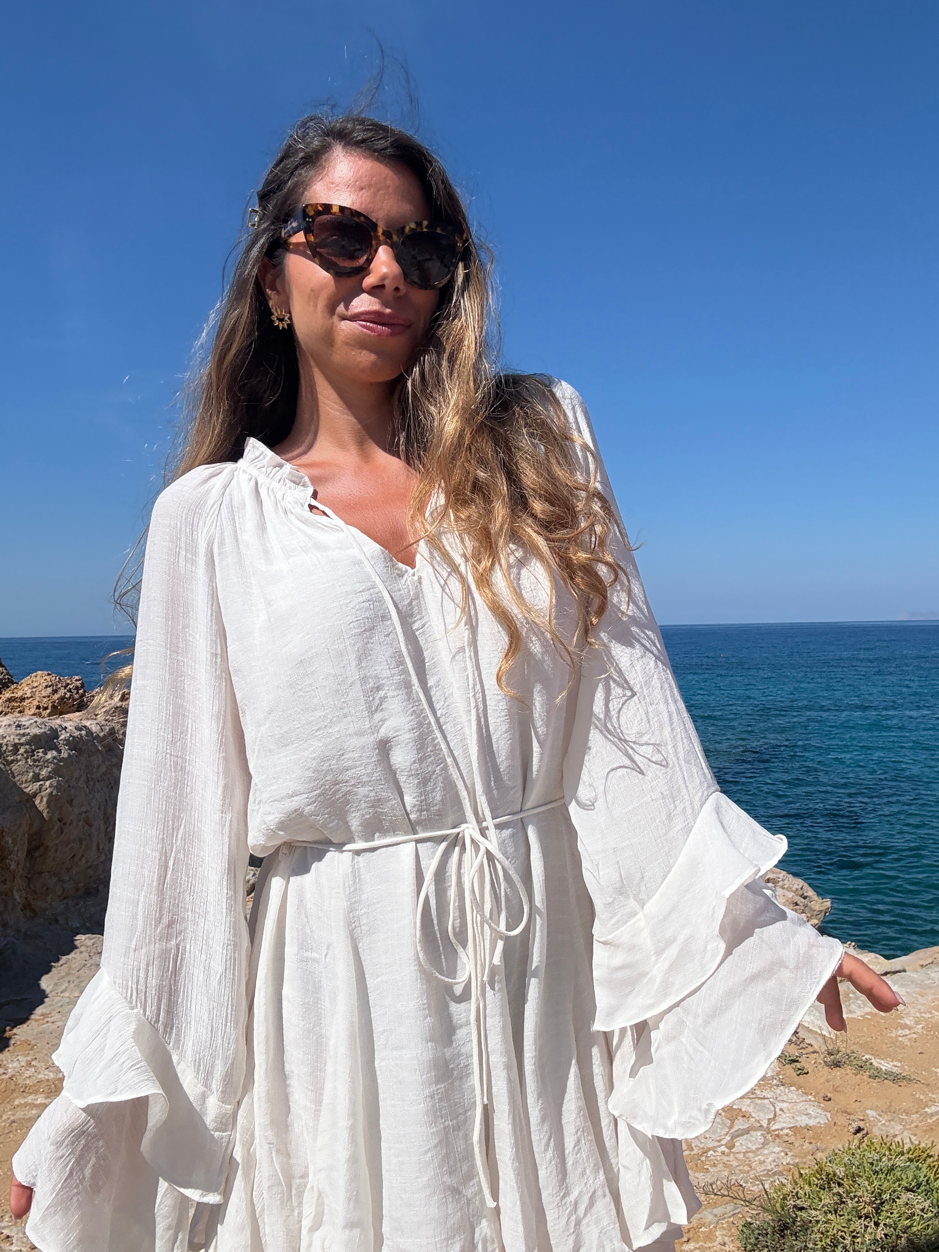 Vestido Elsa Crudo