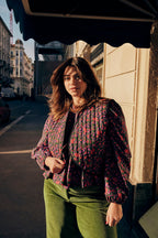 Kamizelka Ravel - Fleurs Ikat