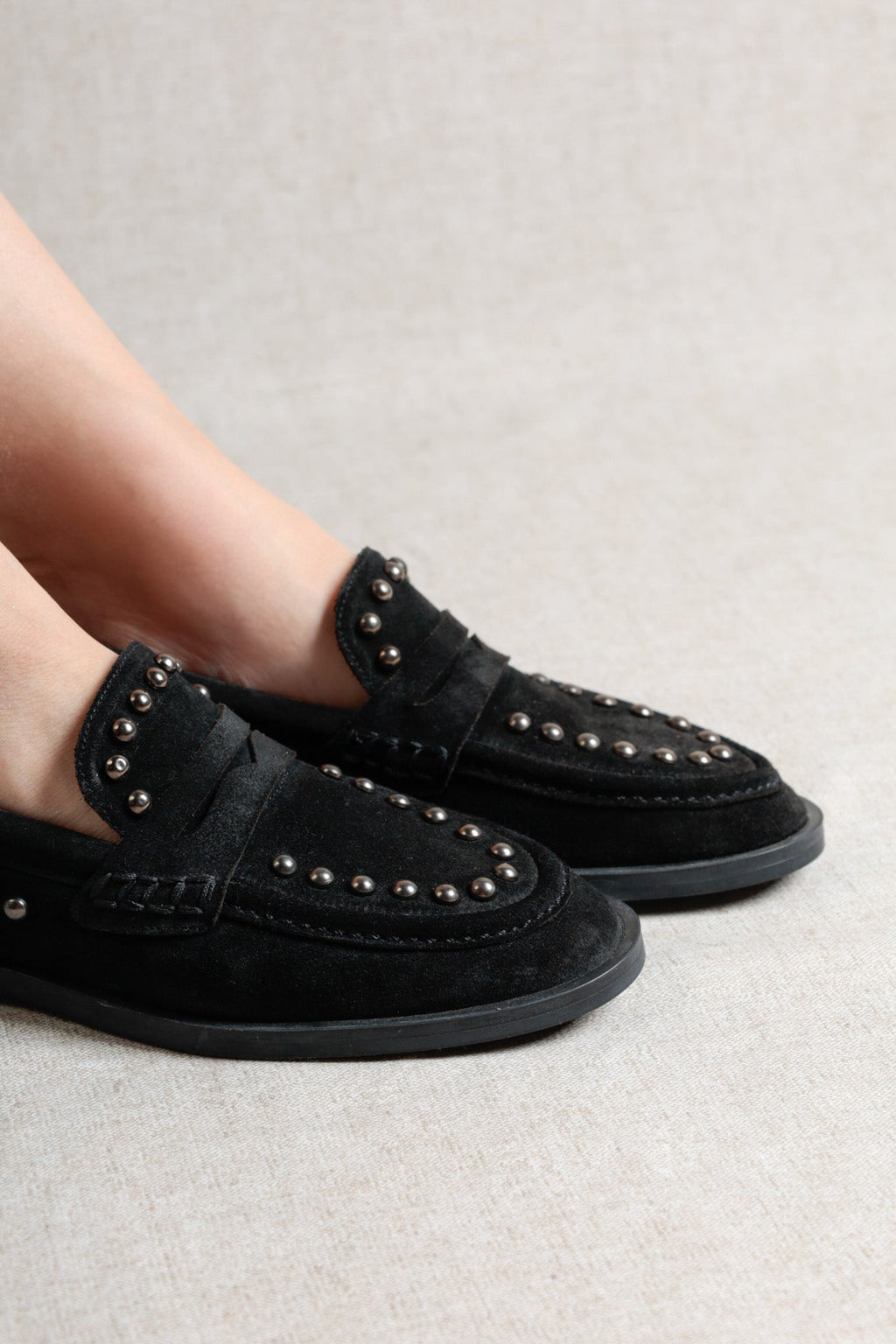 Mocassins Emilia Studs - Black