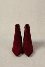 Bottes Dina - Burgundy Croco