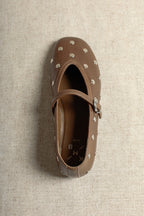 Ballerines Alli Studs - Moss Green