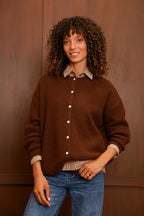 Gilet Odette - Marron