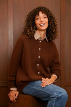 Gilet Odette - Marron