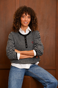 Pull Marinière Katia - Noir