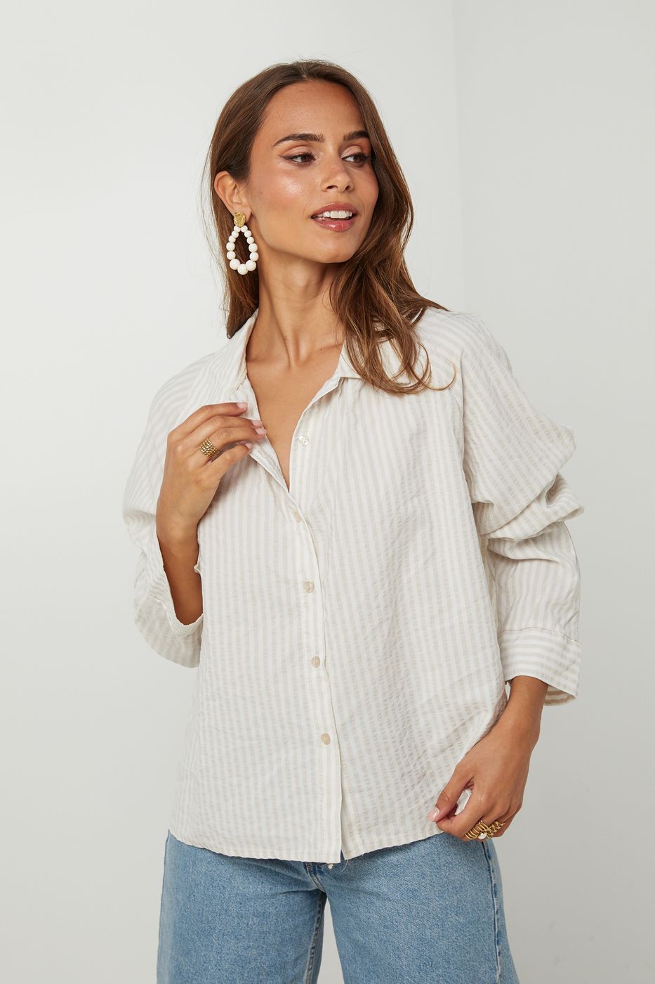Camisa - Beige
