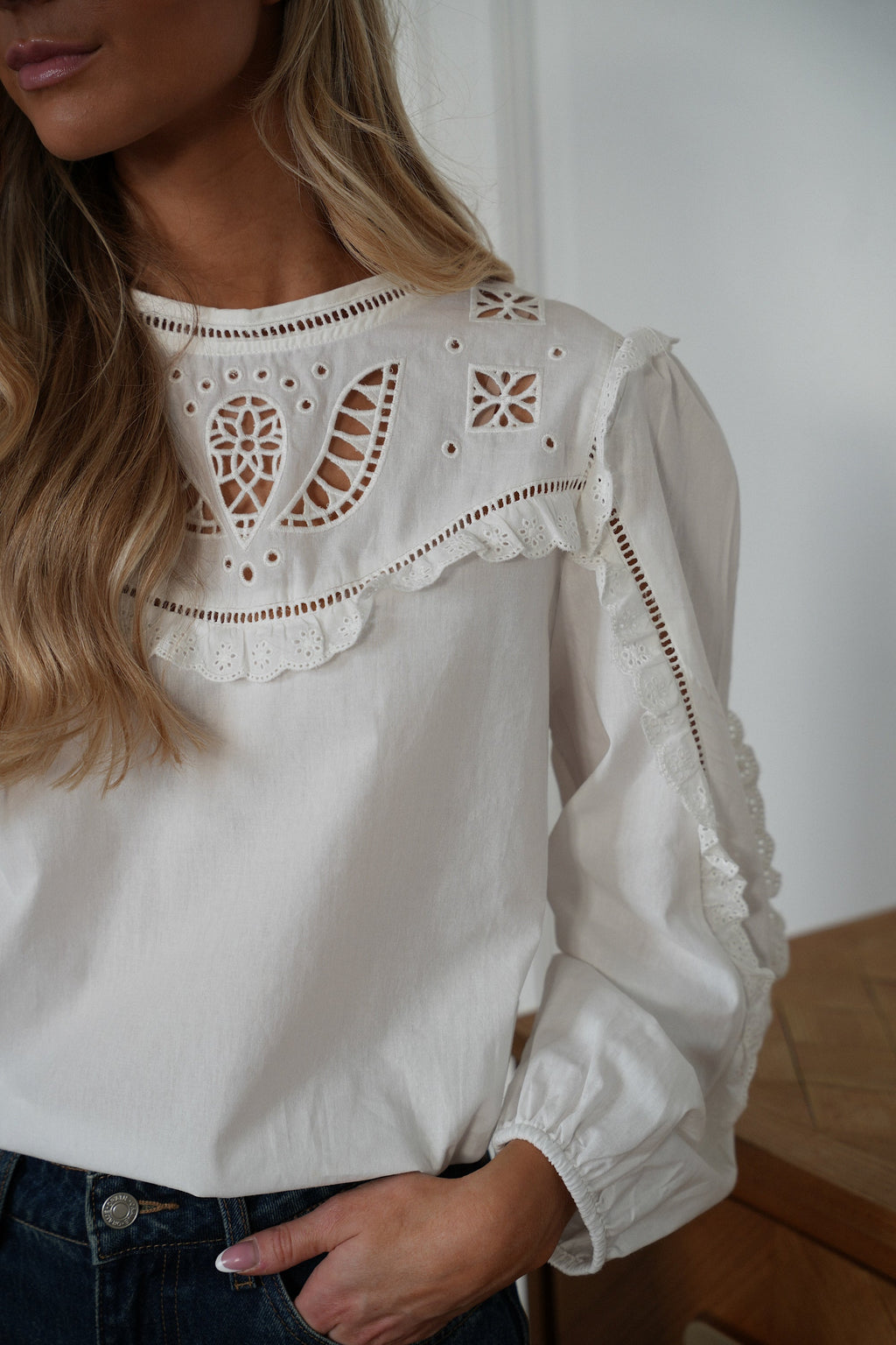Ines Blanche - Embroidered Blouse
