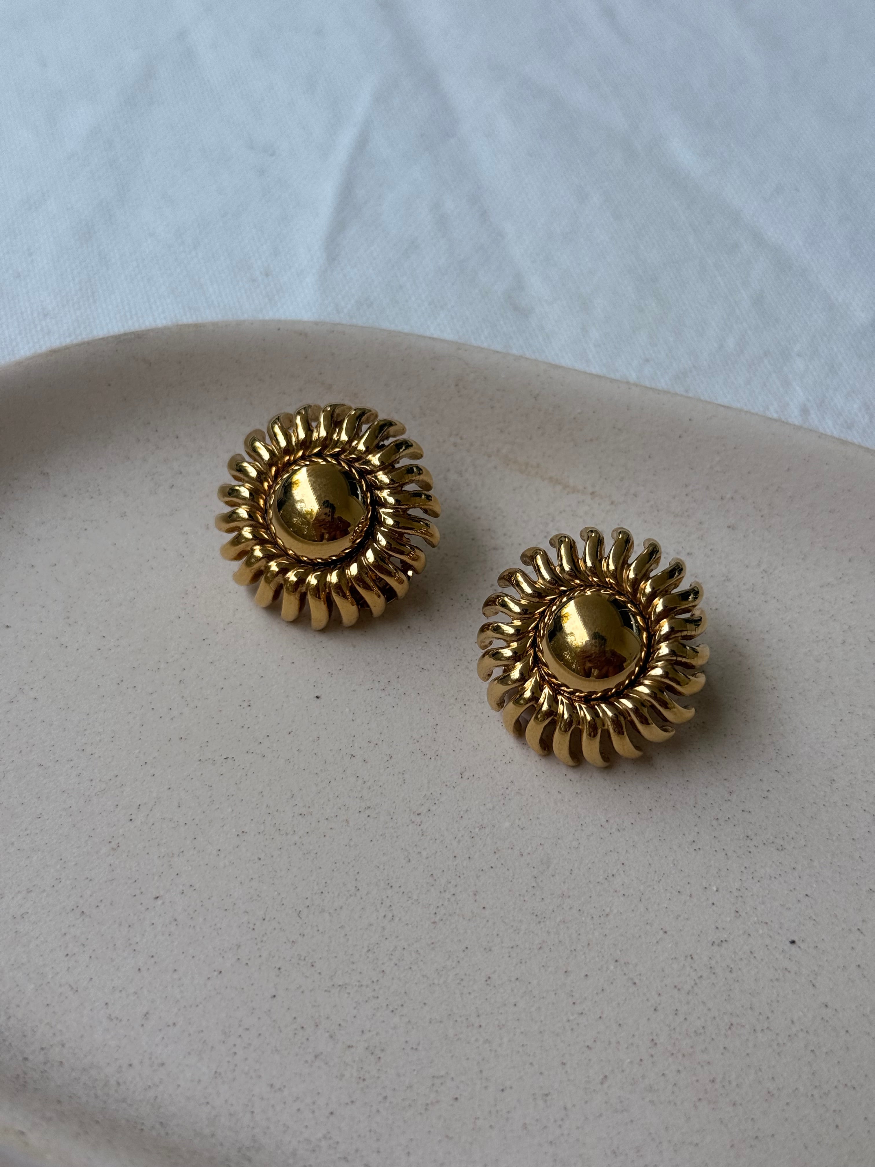 Pendientes Monet Vintage - Soles Dorados