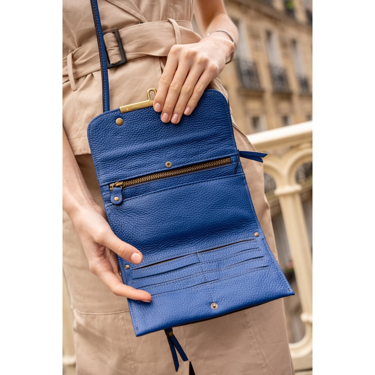Bolso bandolera Simone - Azul