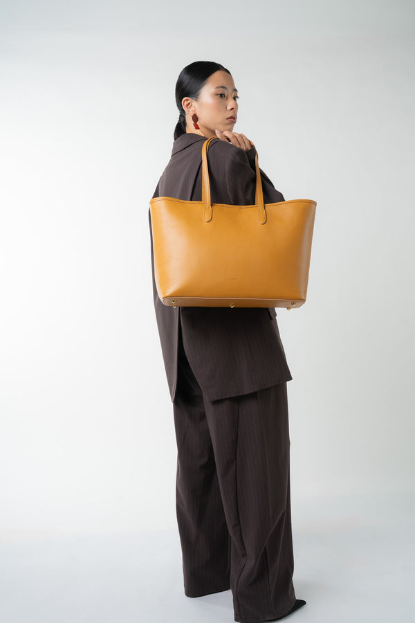 Bolso Tote Sola - Camel