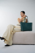 Sac Cabas Sola - Bleu Canard