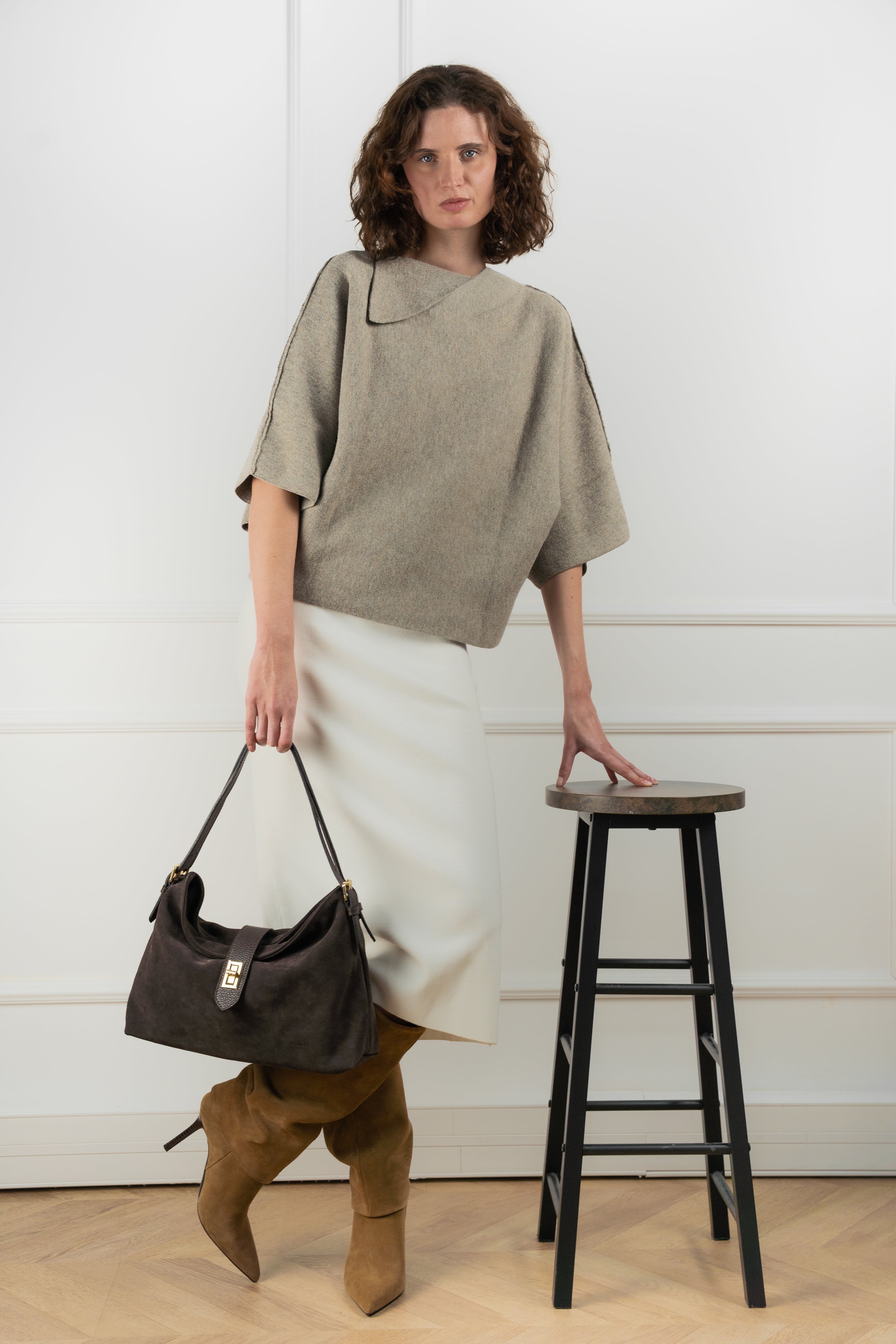 Ella Shoulder Bag - Mocha