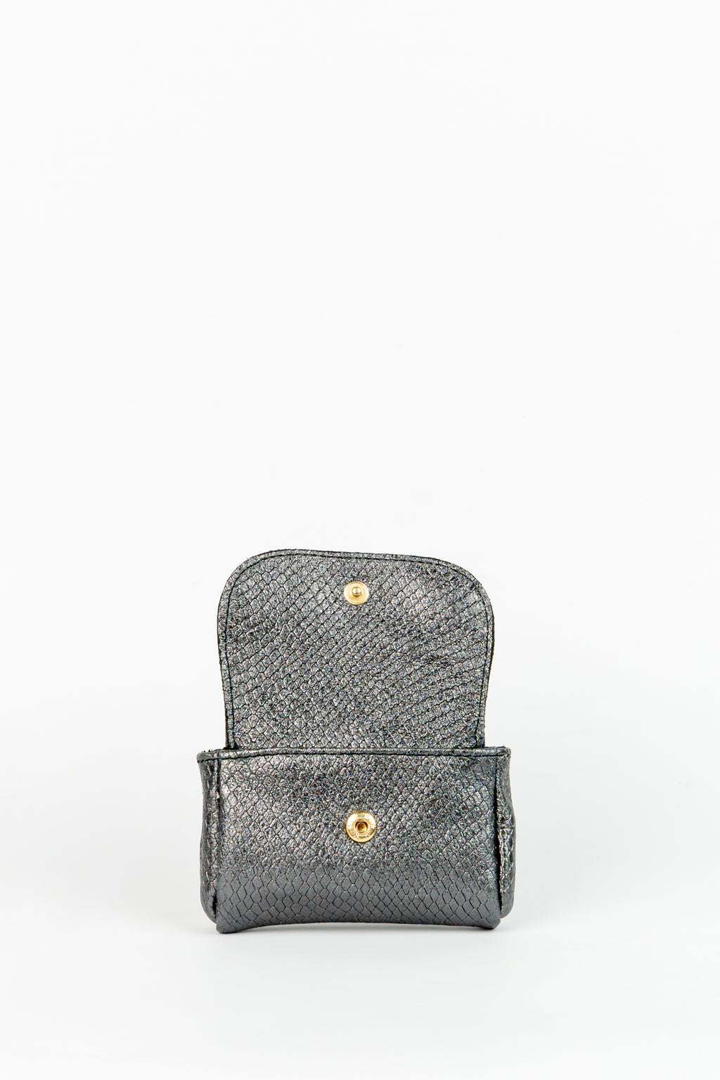 Small Friend Flap Bag - Silver