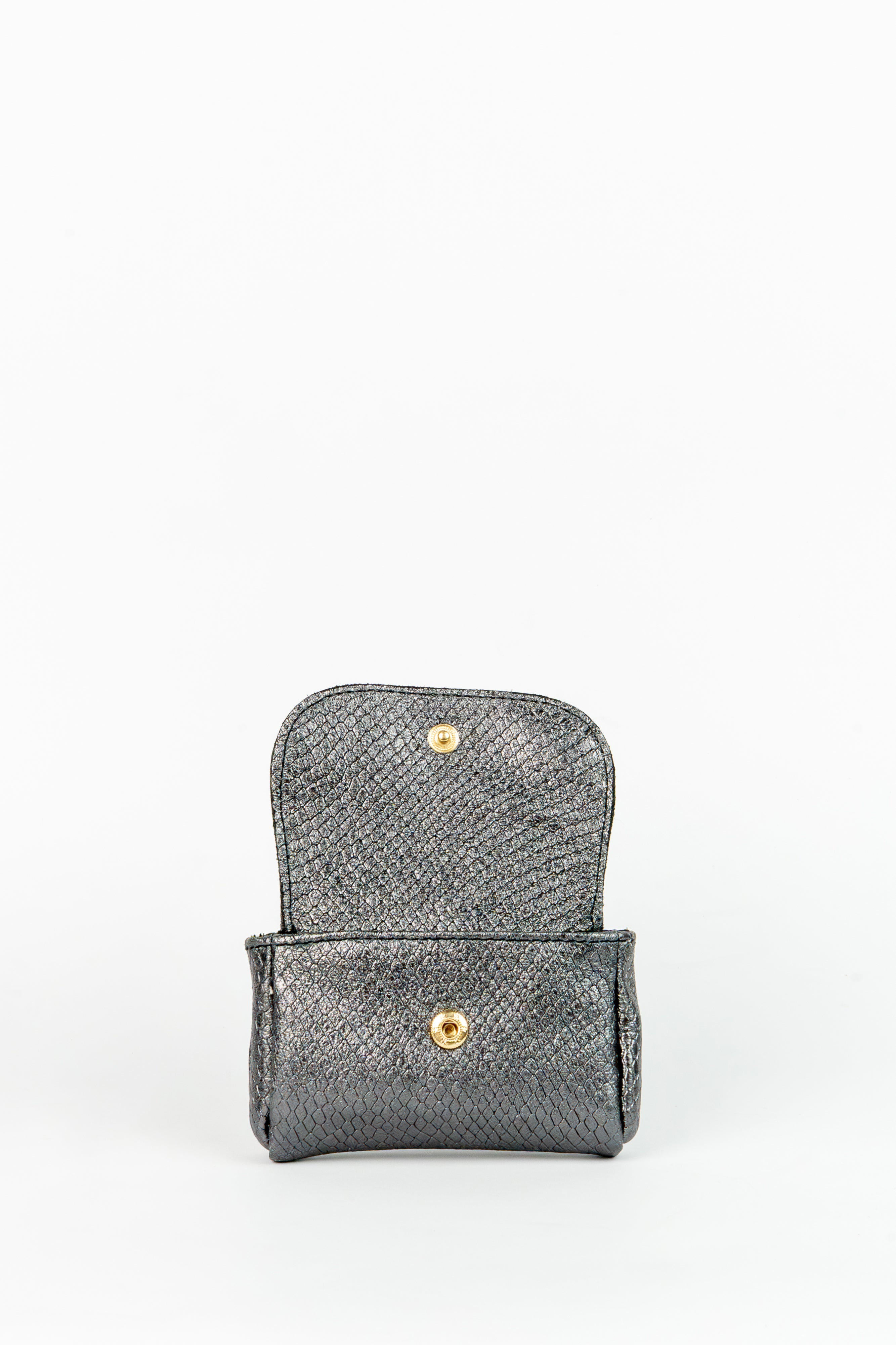 Small Friend Flap Bag - Silver