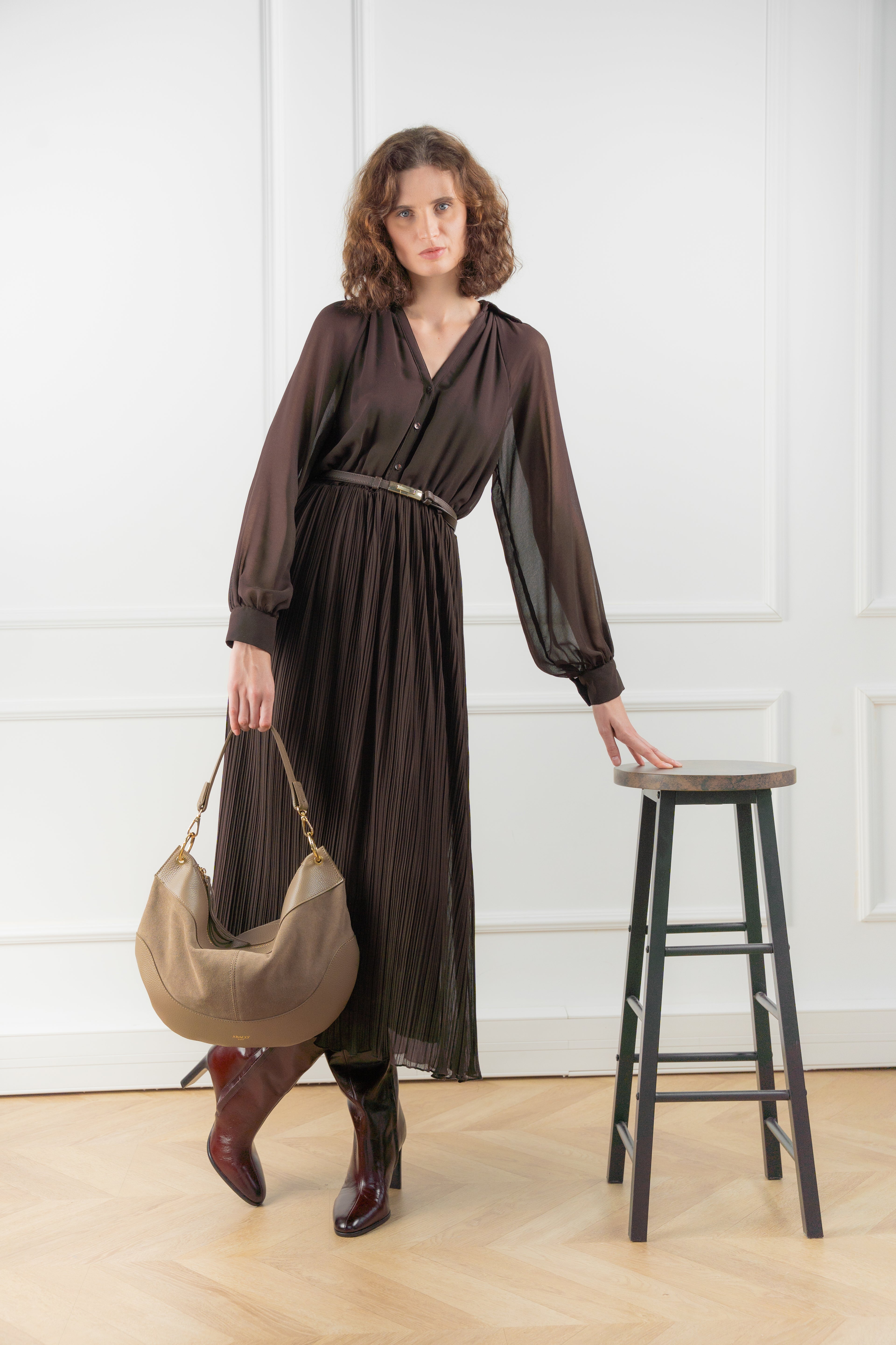 Sac à Bandoulière - Kael - Taupe