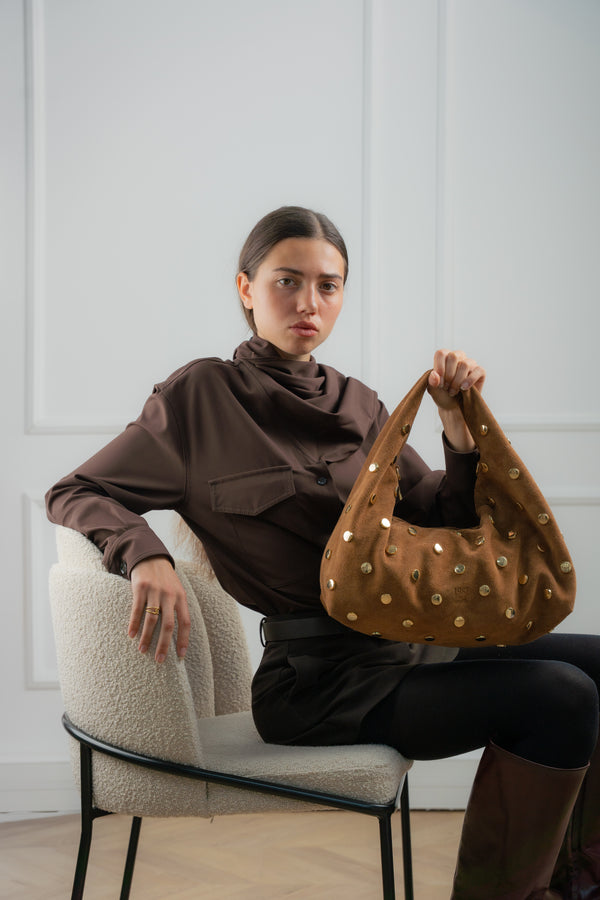 Bolso de hombro Lenyx - Camel