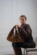 Bolso de hombro Lenyx - Marrón
