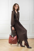 Lexid Shoulder Bag - Burgundy