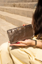 Nina Wallet - Shiny Bronze