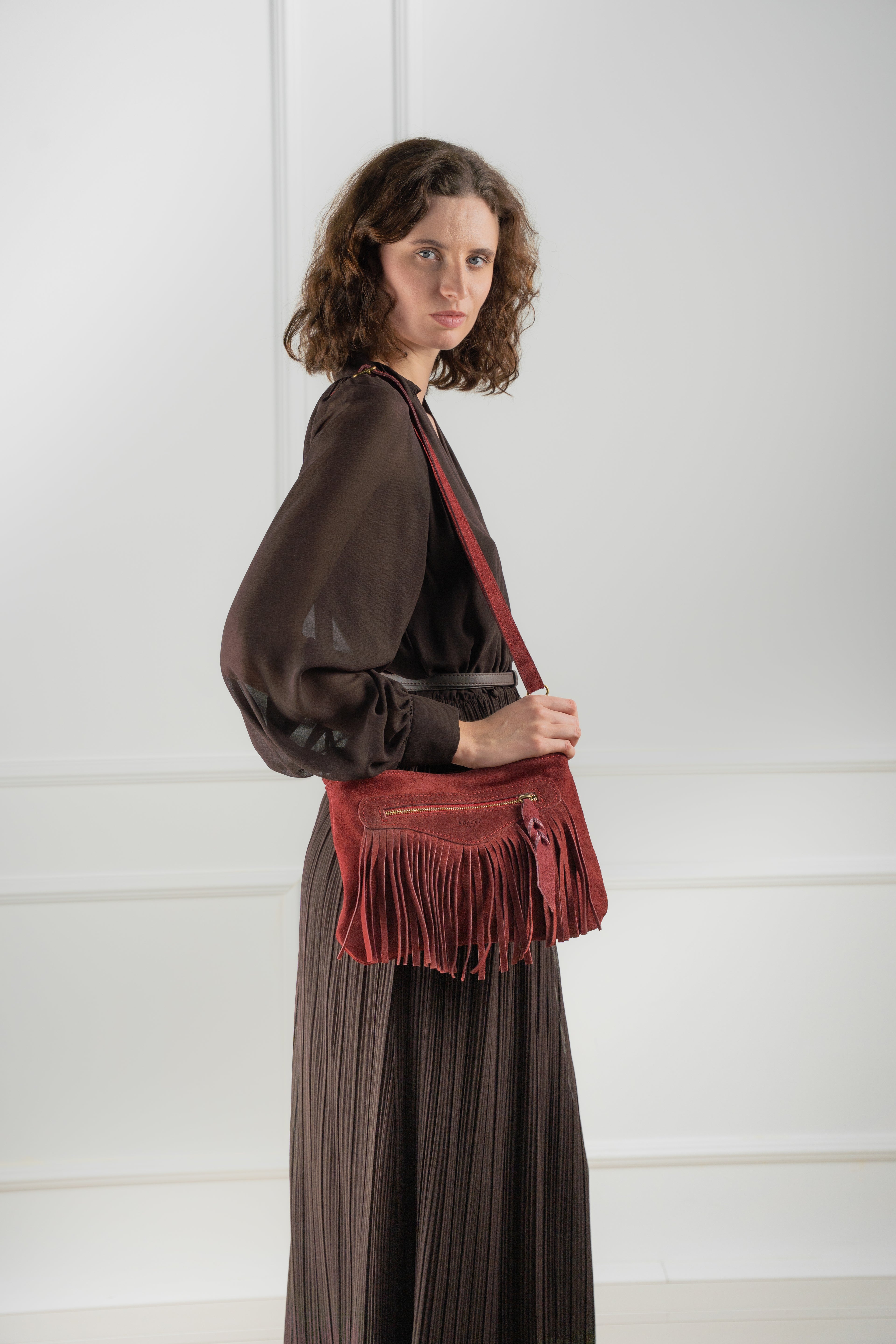 Nox Shoulder Bag - Burgundy