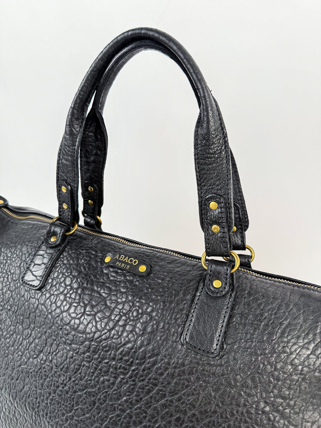Odelia Handbag - Black/Metallic Bronze