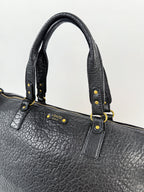 Odelia Handbag - Black/Metallic Bronze