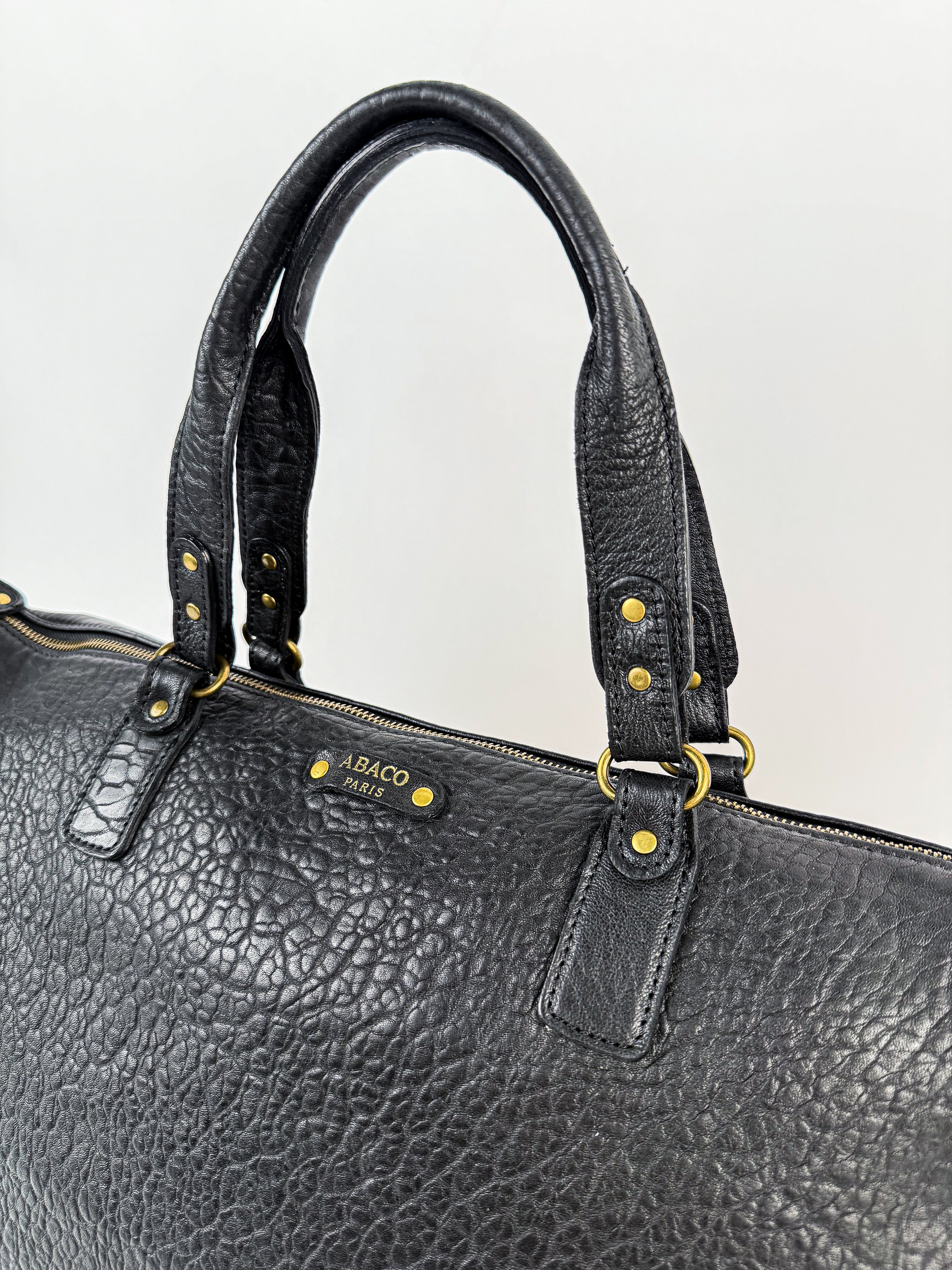 Odelia Handbag - Black/Metallic Bronze