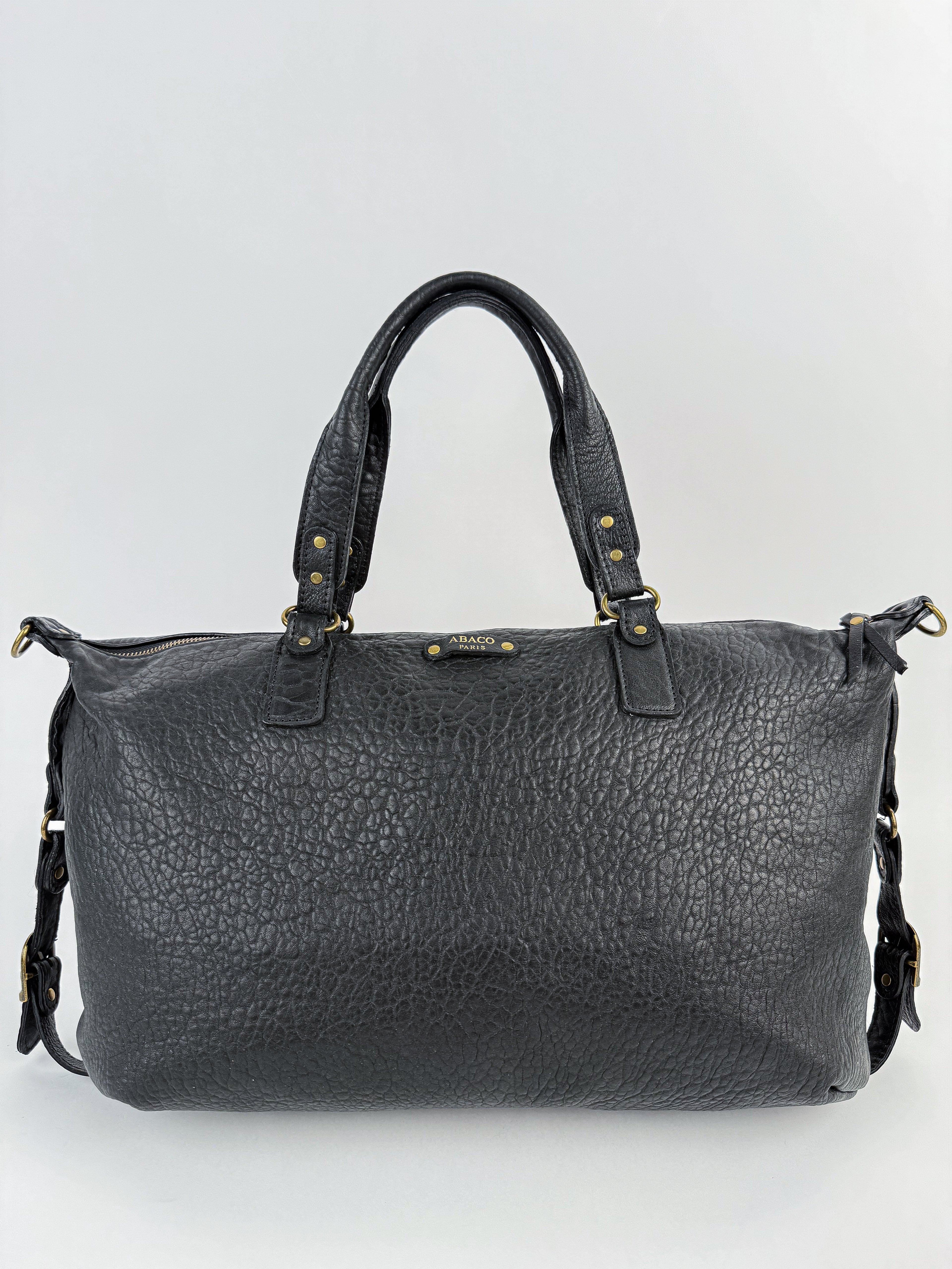Odelia Handbag - Black/Metallic Bronze