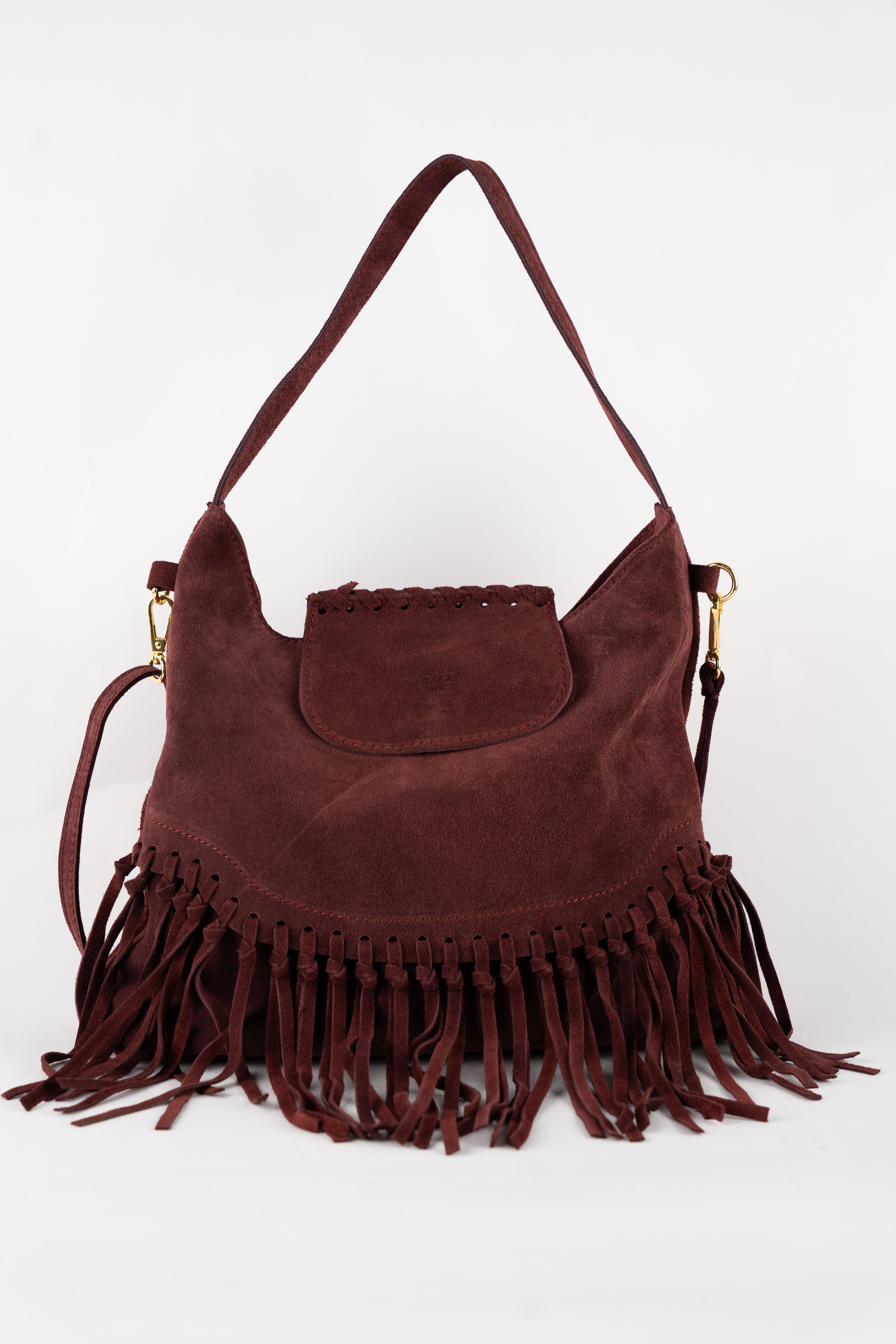 Vega Shoulder Bag - Burgundy