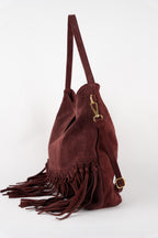 Vega Shoulder Bag - Burgundy