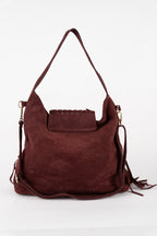 Vega Shoulder Bag - Burgundy