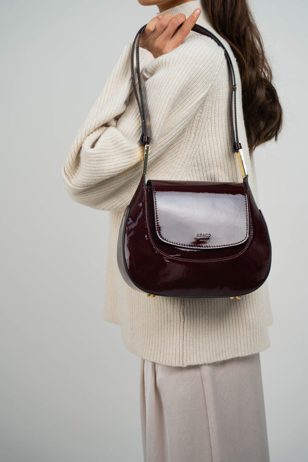Sac À Bandoulière - Wayne - Bordeaux