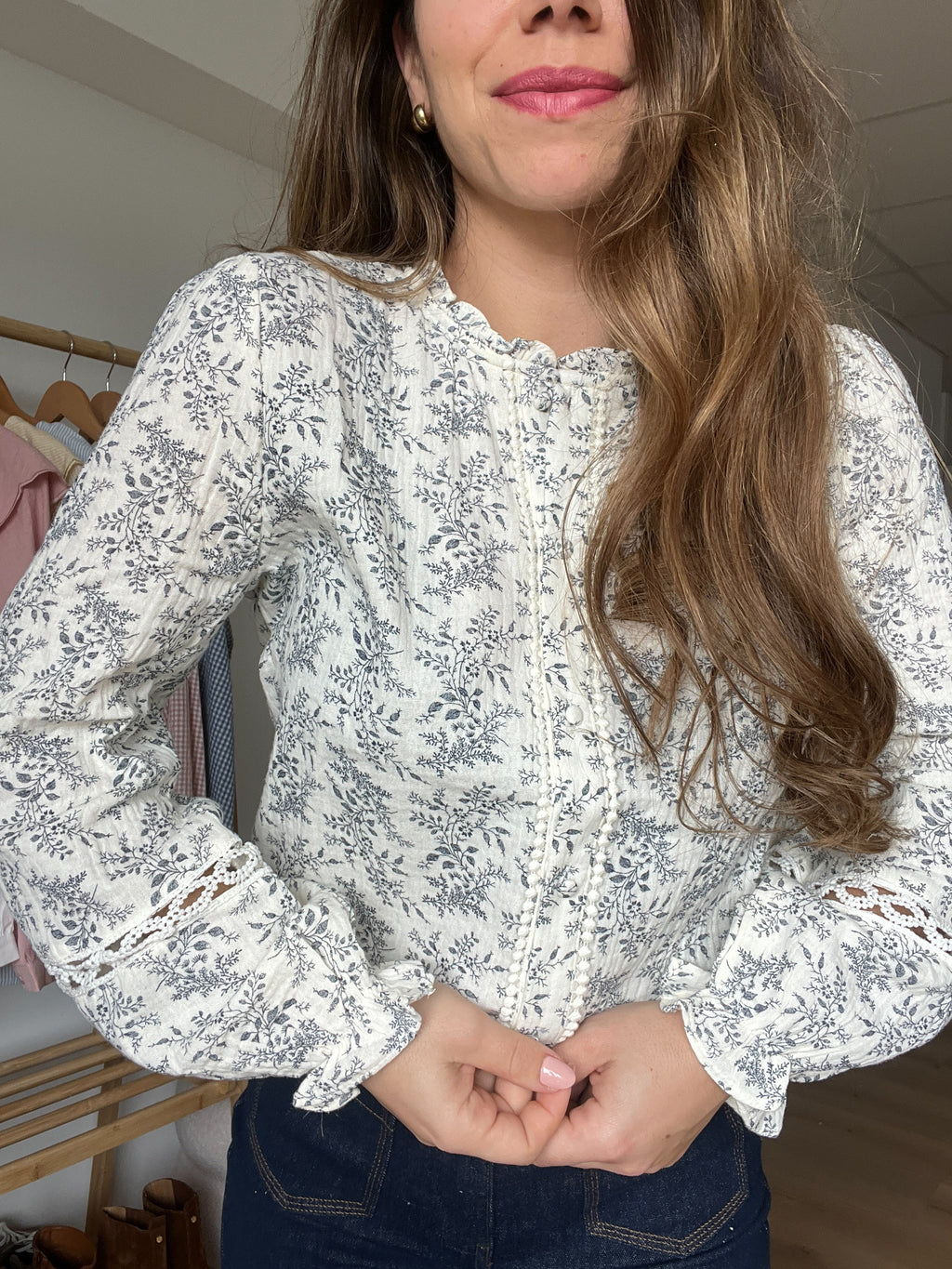 Blusa Emma de flores