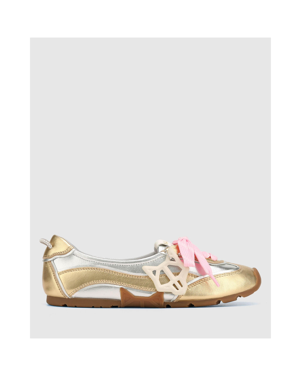 Ballerinas Absolute – Silber/Gold – Damen