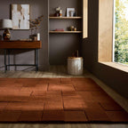 Checkerboard - Tapis En Laine Moderne
