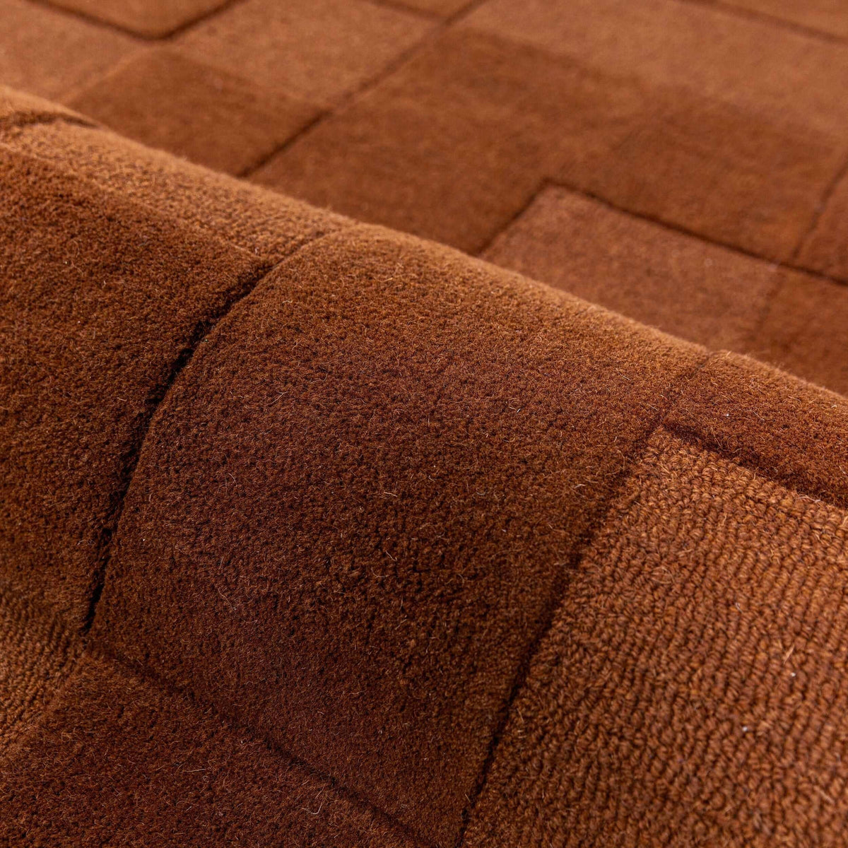 Checkerboard - Tapis En Laine Moderne