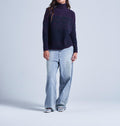 Avalanche Mountain Jacquard Jumper - Avalanche Aubergine - Women