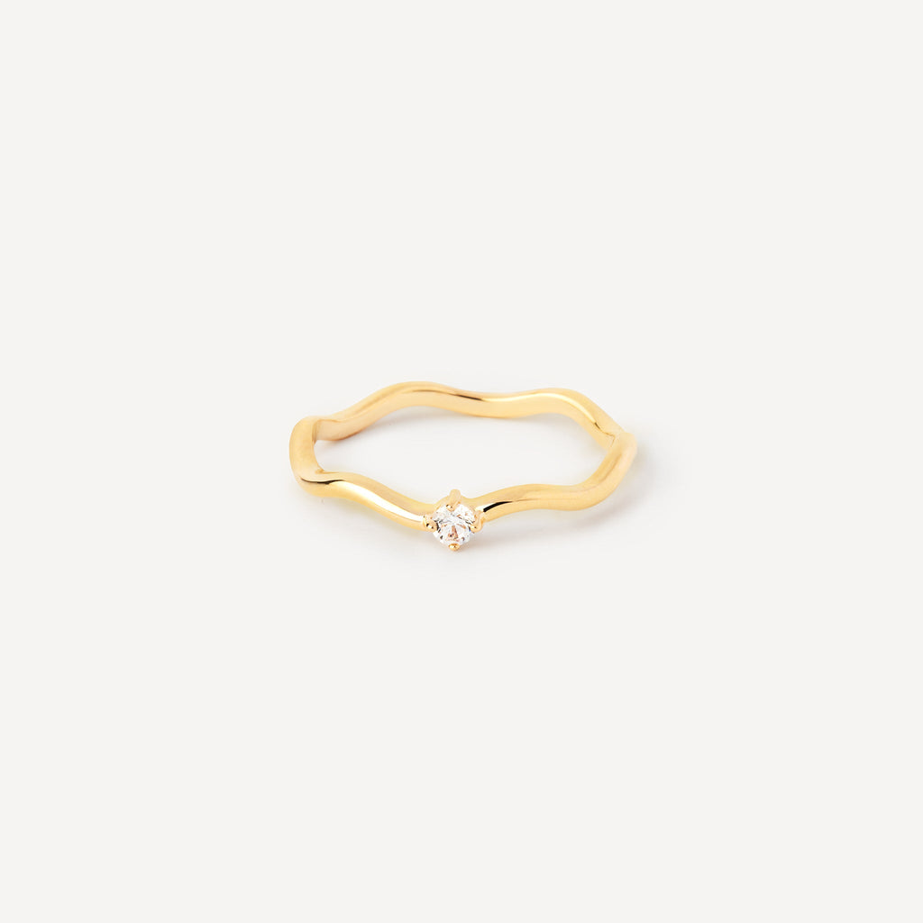 Anillo de piedras preciosas Mistral