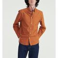 Men’s Long-Sleeved Shirt - Mocha