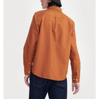 Men’s Long-Sleeved Shirt - Mocha