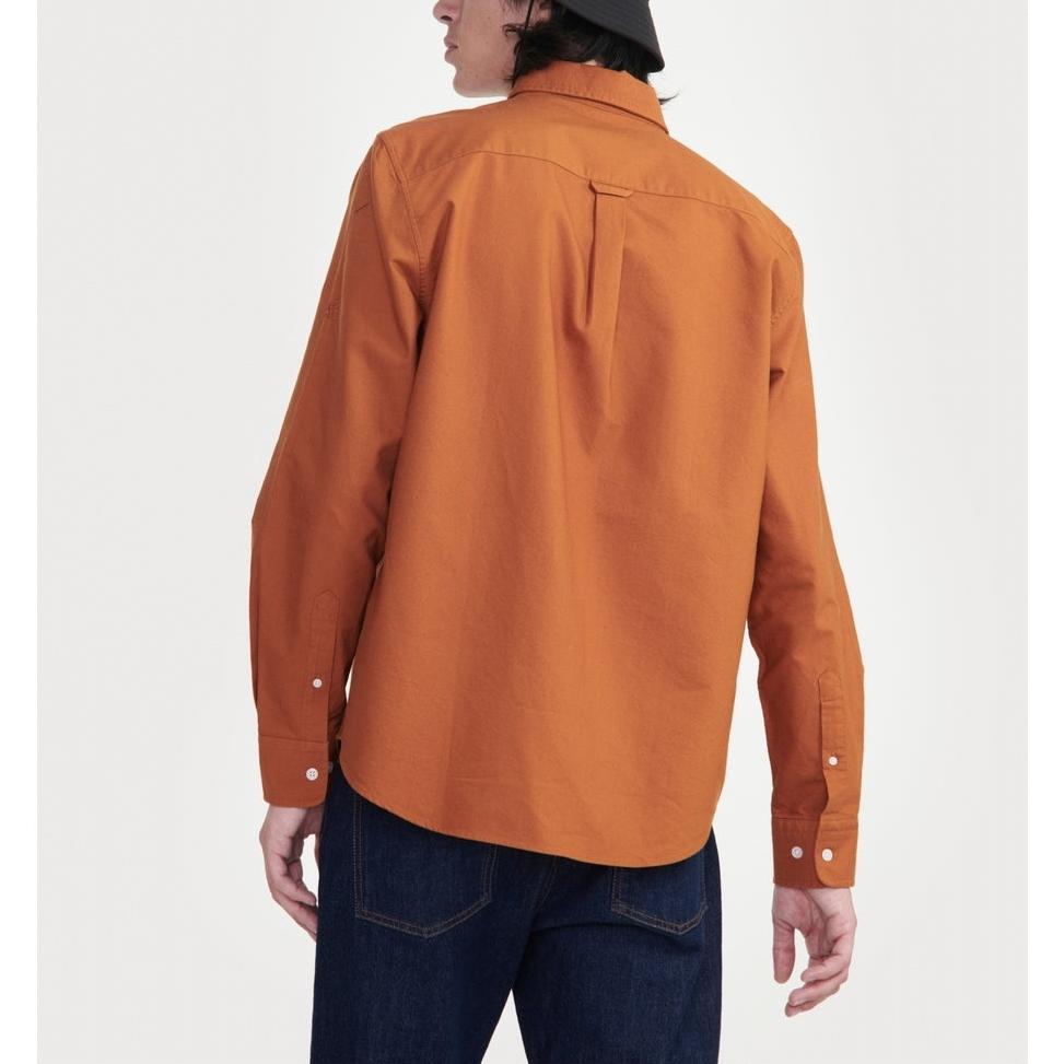 Men’s Long-Sleeved Shirt - Mocha