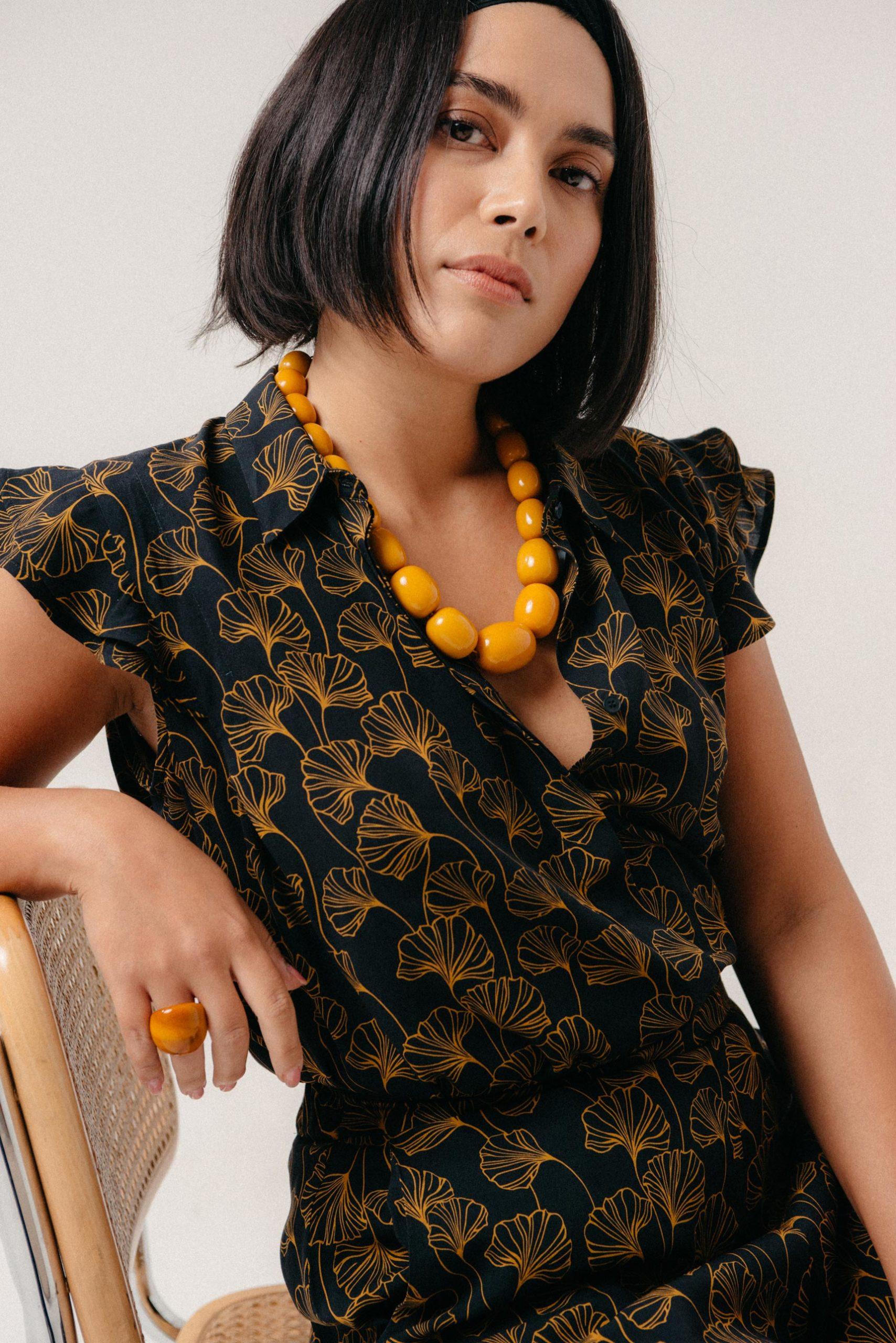 Top - Adèle - Negro
